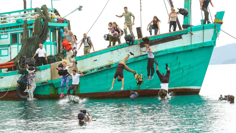 Les candidats de Koh Lanta sautent du bateau